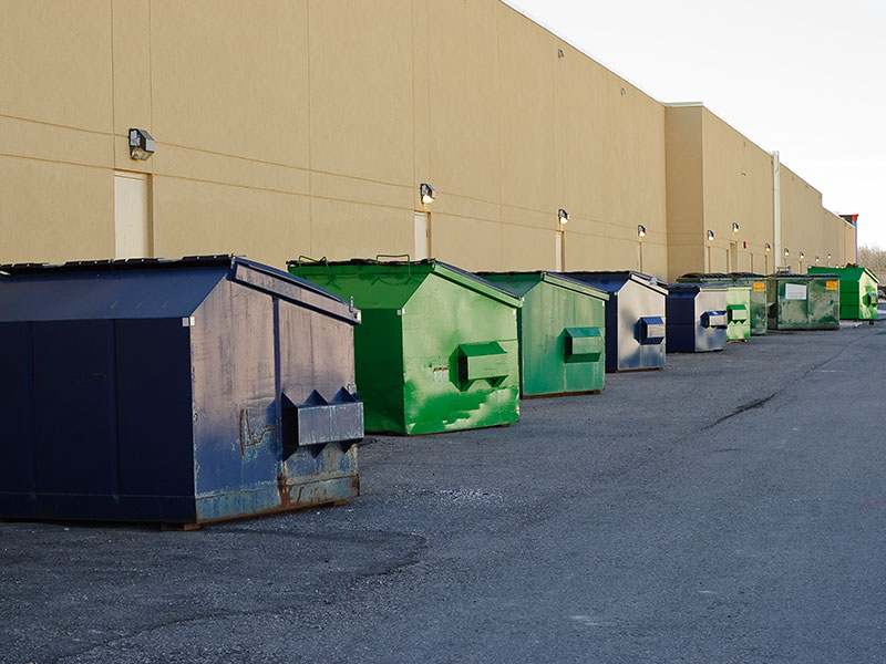 Dumpster pad Cleaning