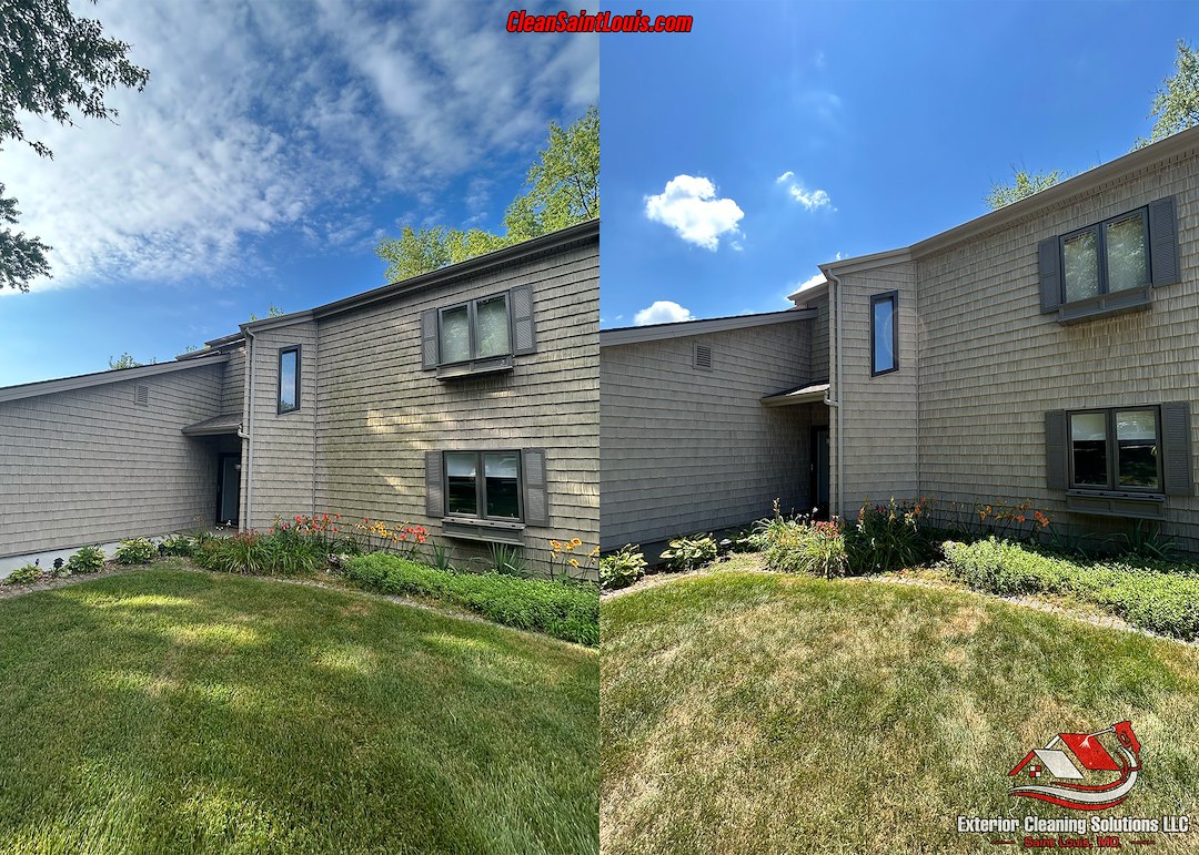 Highly Rated Residential Pressure Washing in Foristell, Missouri.