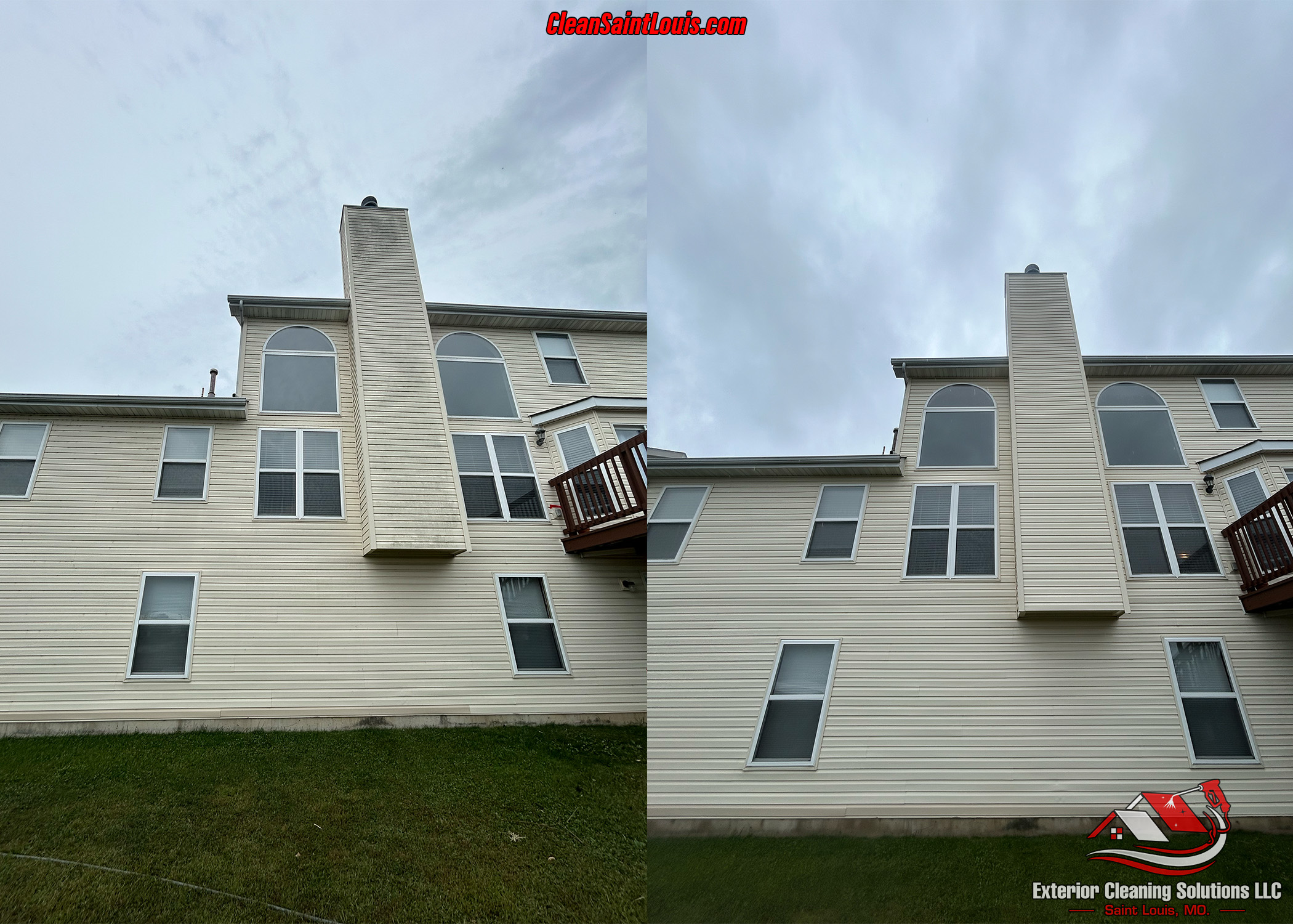 Low Pressure Power Washing Completed in OFallon, Mo.