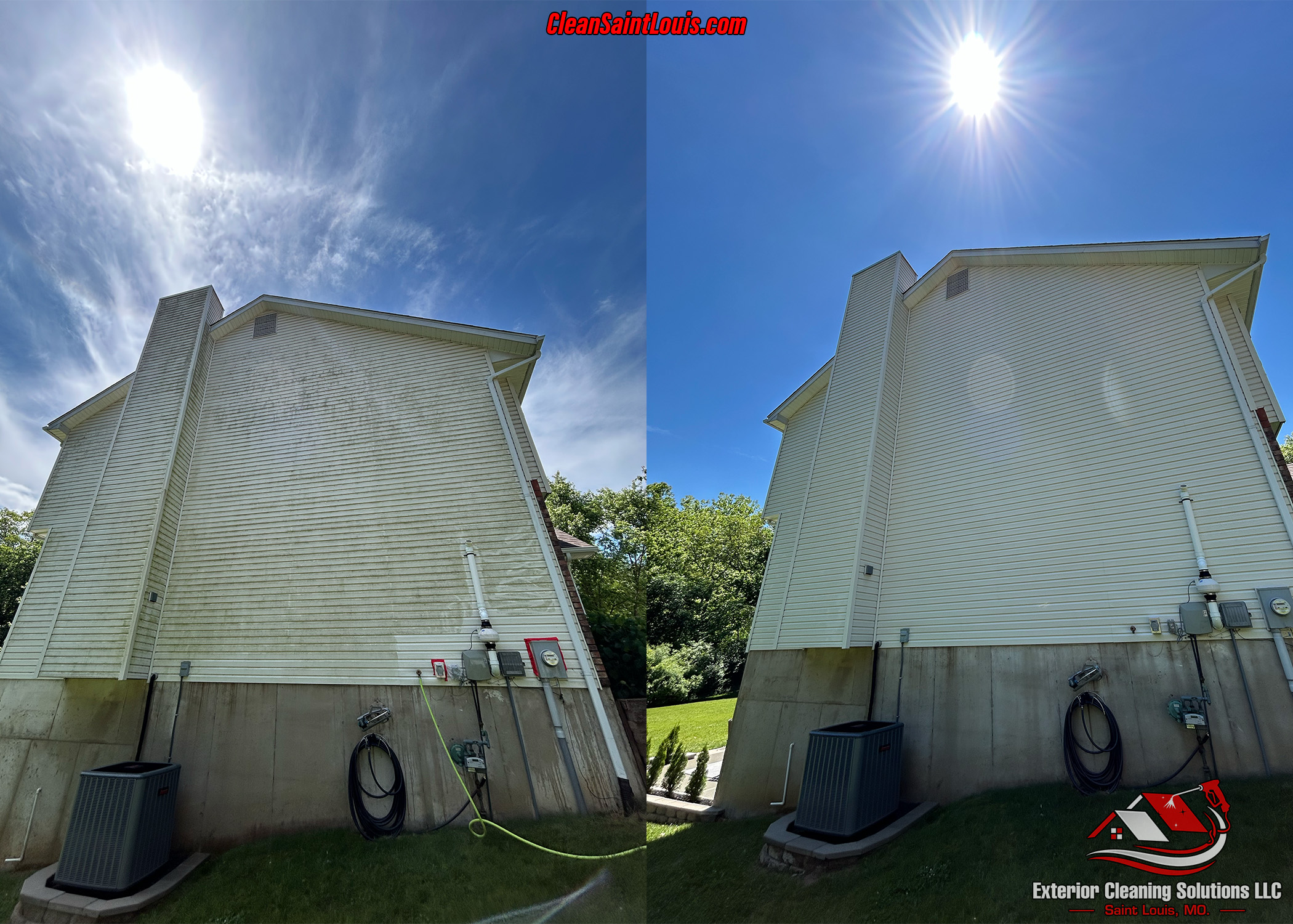 Power Washing and Soft Washing in St. Charles, MO