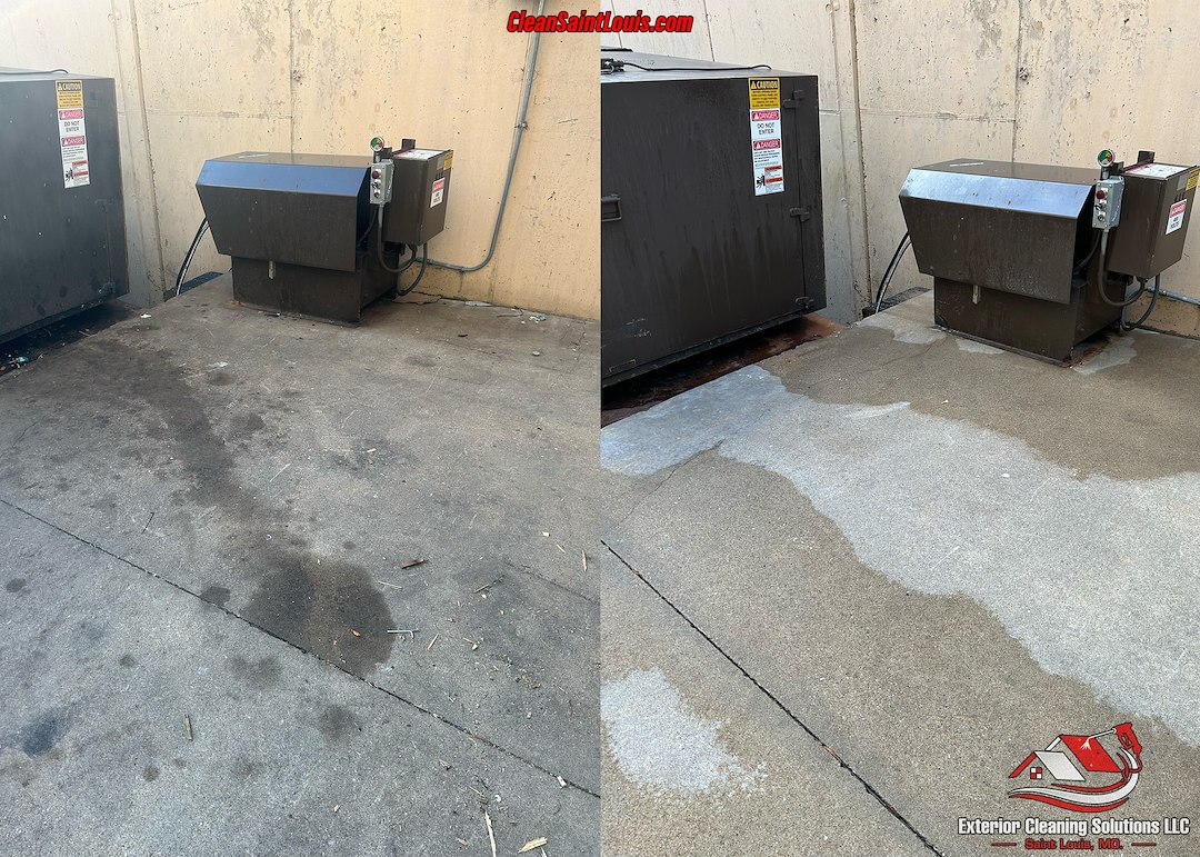 Reliable Dumpster Pad Cleaning in St. Charles, MO.