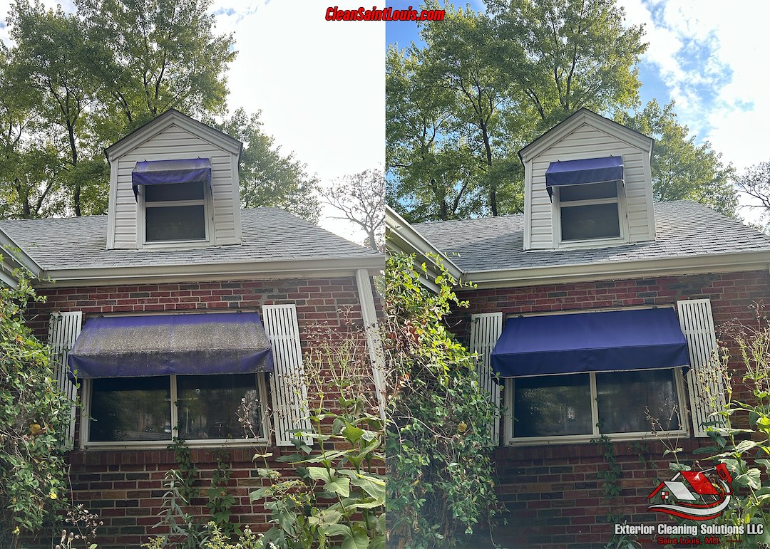 Residential Awning Cleaning in St. Louis, MO.