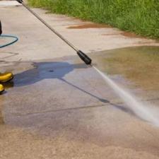 Driveway washing